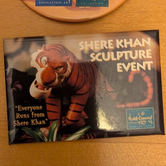 WDCC Rare Seven Walt Disney Collectable Pin Backs Vintage - Picture 10 of 10